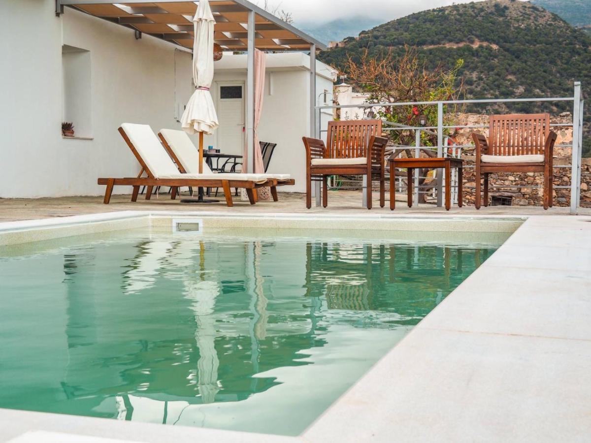 Villa Kampos View - Quiet House At The End Of The Road, Private Pool Kámbos Exterior foto