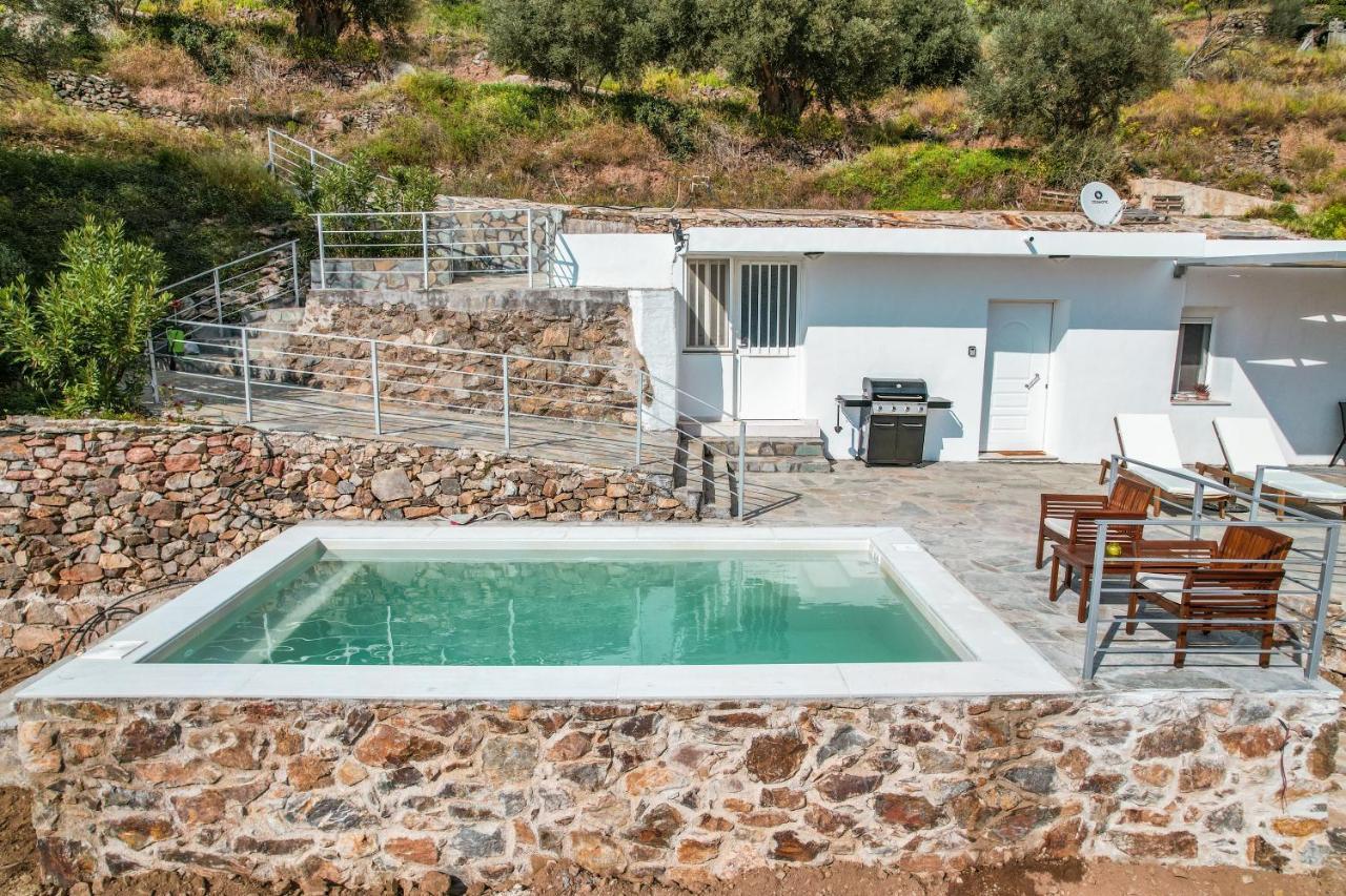 Villa Kampos View - Quiet House At The End Of The Road, Private Pool Kámbos Exterior foto