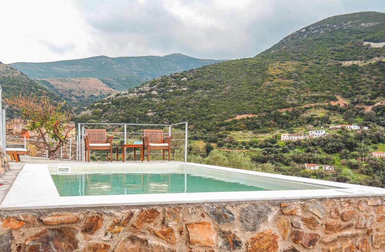 Villa Kampos View - Quiet House At The End Of The Road, Private Pool Kámbos Exterior foto